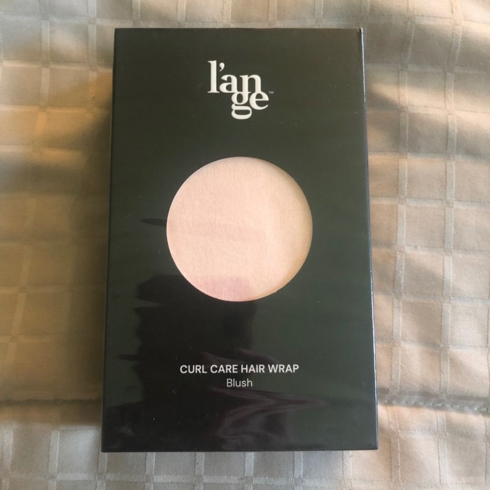 L'ange Curl Care Hair Wrap - blush color